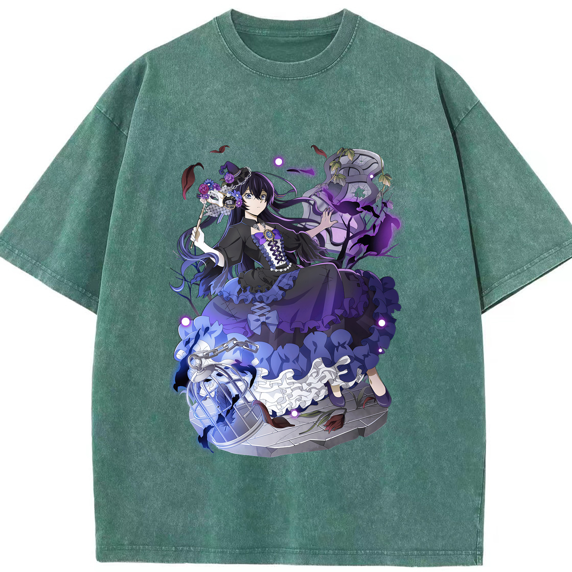 （画像用） 文豪ストレイドッグス Bungo Stray Dogs 綿100% ヴィンテージ風 半袖Tシャツ（フロントプリント）